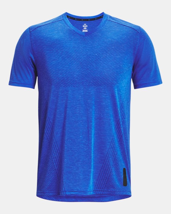 Men's UA Breeze Run Anywhere T-Shirt, Blue, pdpMainDesktop image number 5